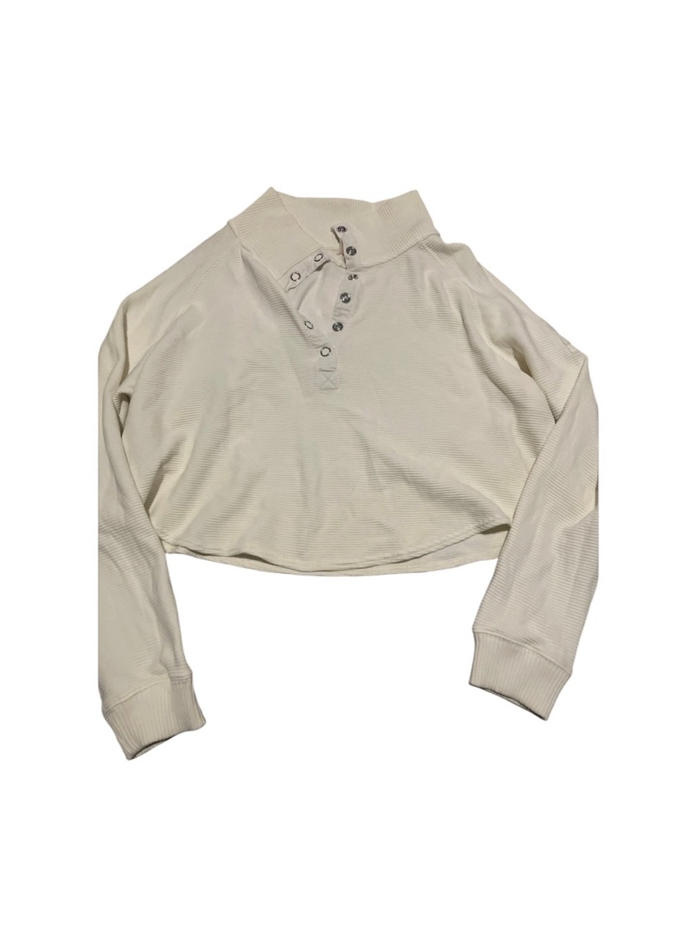 Free People Movement White Henley Style Long Sleeve Oversized Tee
Sz Small - Picture 5 of 14